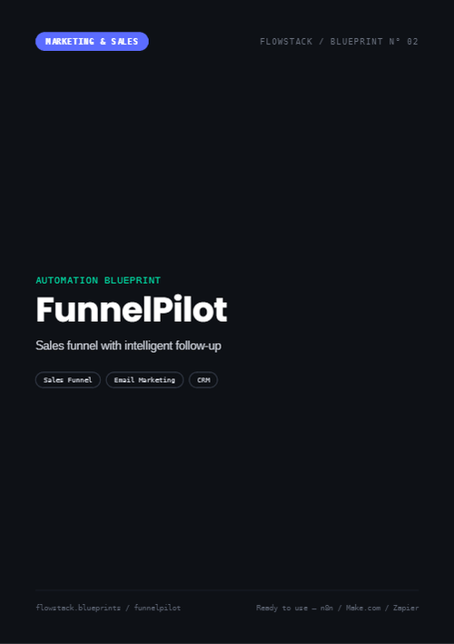FunnelPilot — Sales Funnel with Smart Follow-up
